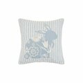 Puesta En Escena 16 x 16 in. Porcelain Bunny Polyester Filler Pillow PU3124471